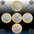 BRAZILIJA 4 x 1 Real 2015 ( Rio 2016 ) UNC